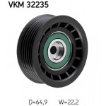 SKF Umlenk-/Führungsrolle, Keilrippenriemen